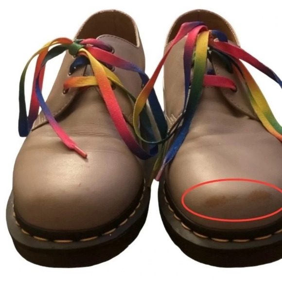 DOC DR. MARTENS Wanama Tan Oxfords Men’s Size US 8 UK 6 - Picture 2 of 11